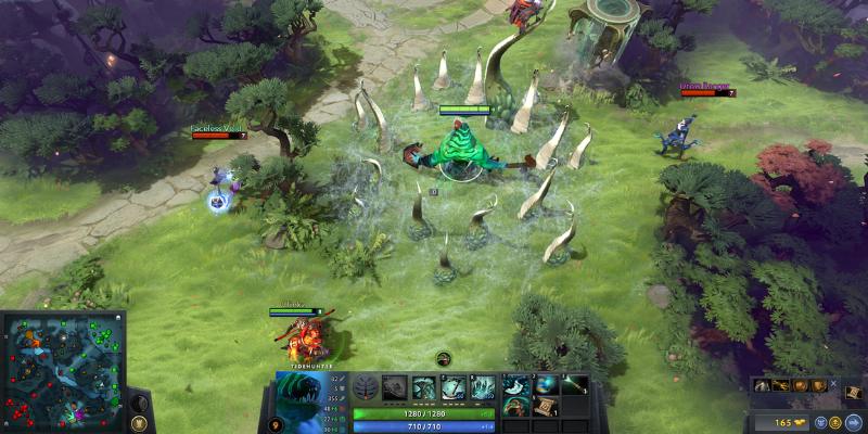 Giải trí kịch tính cùng Dota 2